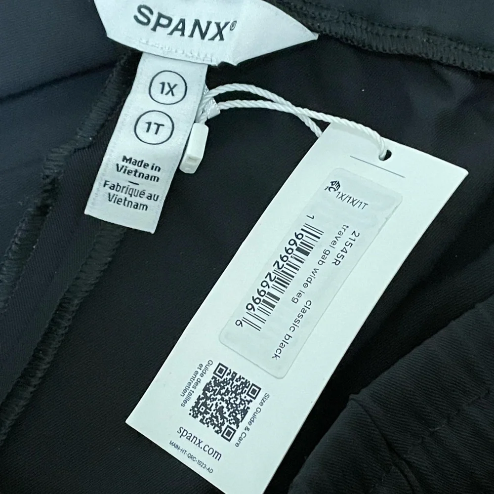 SPANX travel gab wide leg Black Pants - Picture 2 of 2
